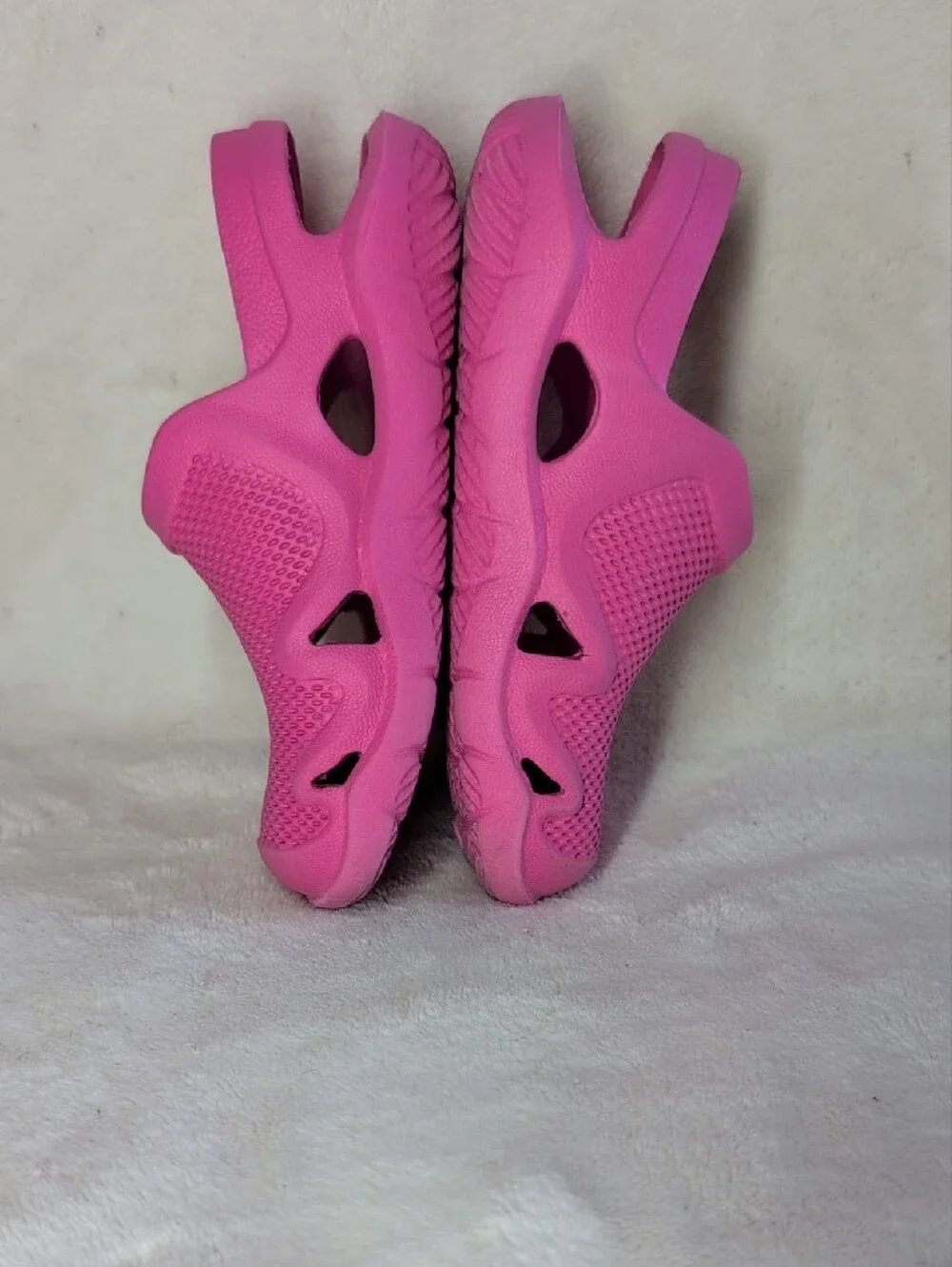 wonder nation Bubblegum Hot Pink Kids Slip-On Clog Sandals